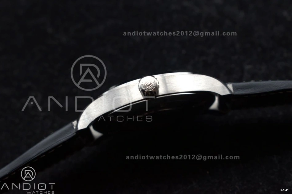 Edition A32111 1:1 Blue Mark Dial Pilot IW328203 on Leather ZF XX Best Dark Strap Blue 1203